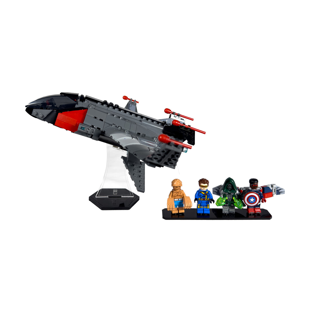 Display Stand for 76347- Avengers: Doomsday Quinjet