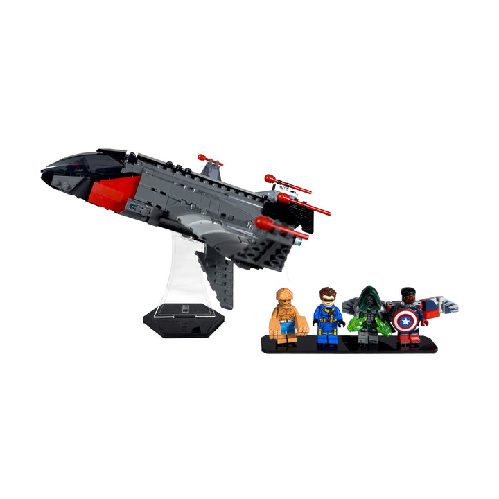 Display Stand for 76347- Avengers: Doomsday Quinjet
