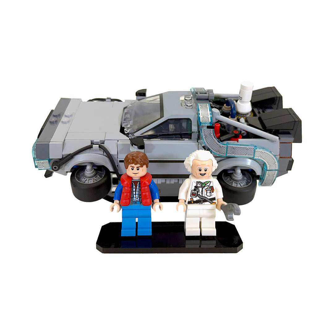 Display Stand for Speed Champions 77256 - Time Machine from Back to the Future