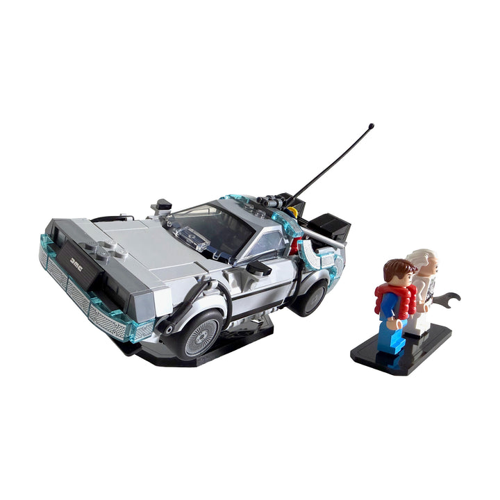 Display Stand for Speed Champions 77256 - Time Machine from Back to the Future