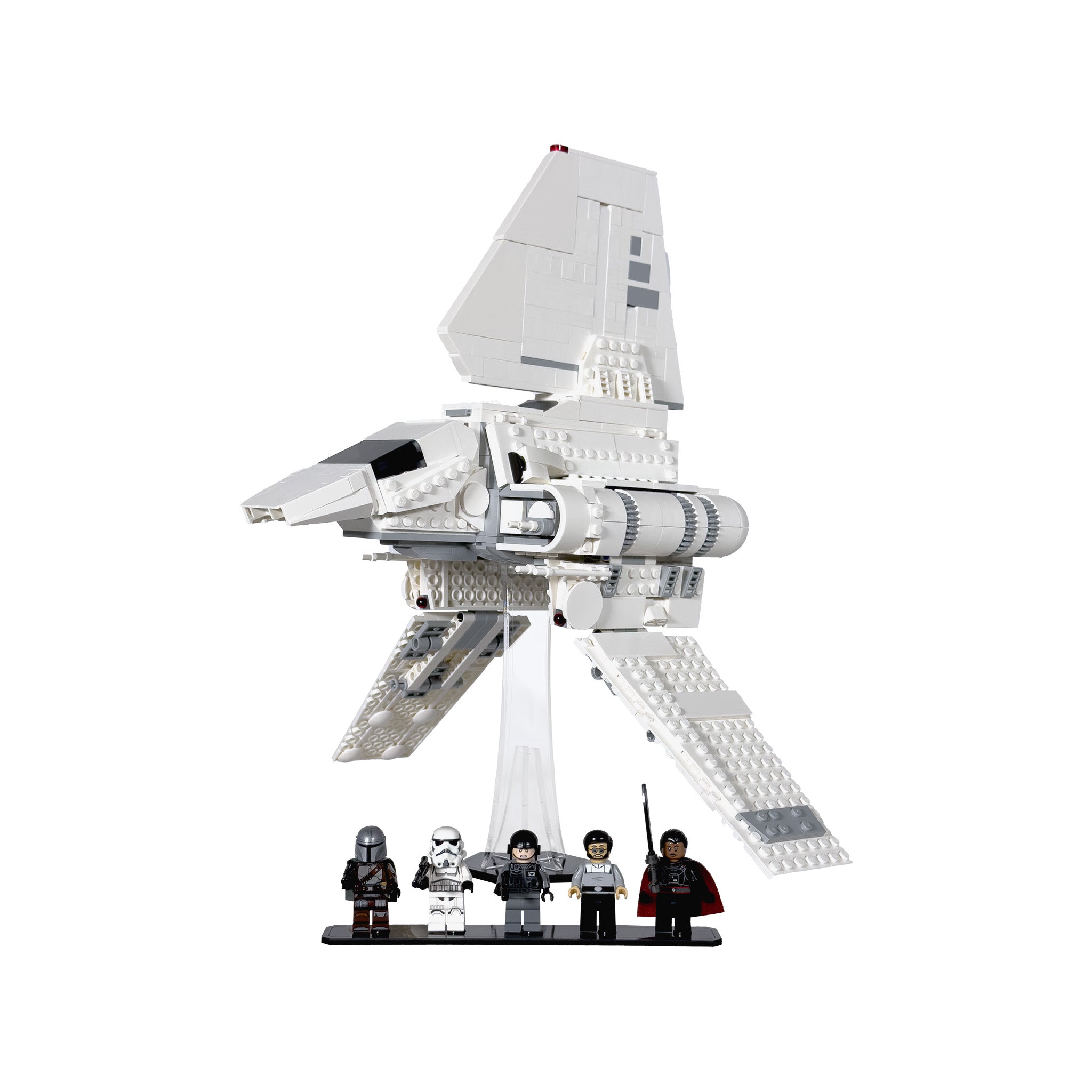 SELLS SILHOUETTE ILLUMINATE GUARD 8.5号 Display Stand for LEGO 75459 Imperial Lambda-Class Shuttle