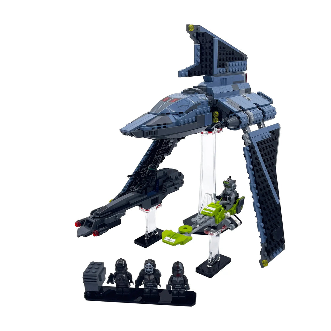 Display Stand for 75314 Bad Batch Attack Shuttle – Brickcessories