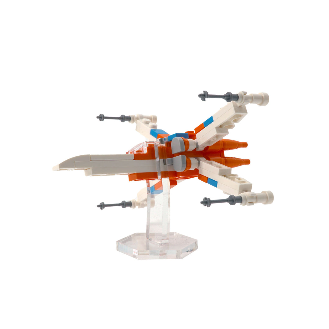 Brickcessories  Display Stand for X-Wing Starfighter Microfighter Polybag