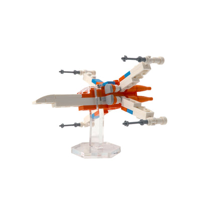 Display Stand for X-Wing Starfighter Microfighter Polybag