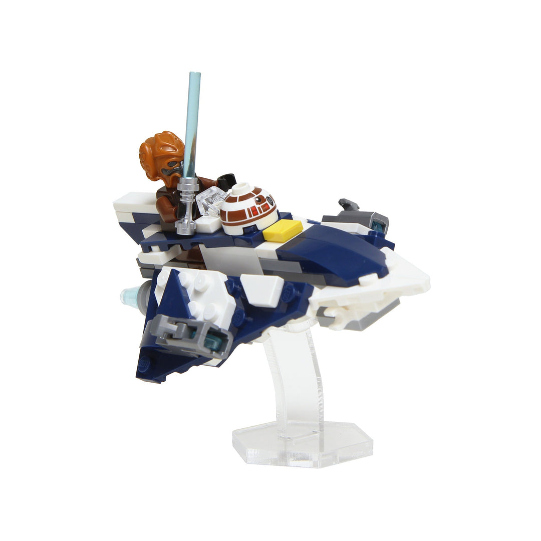 Brickcessories  Display Stand for 75400 - Plo Koon's Jedi Starfighter Microfighter