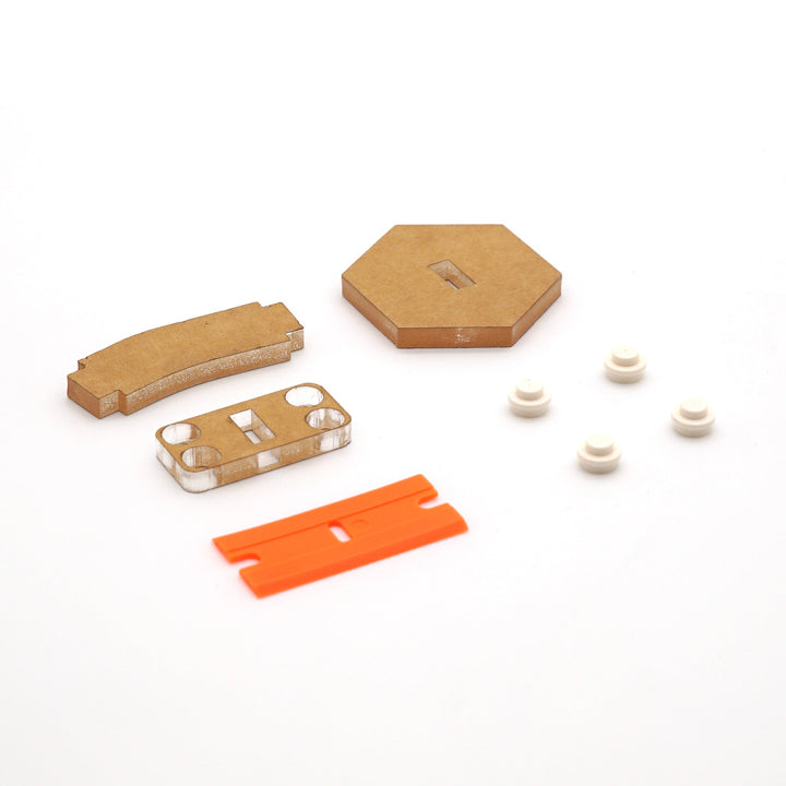 Brickcessories  Display Stand for 75400 - Plo Koon's Jedi Starfighter Microfighter