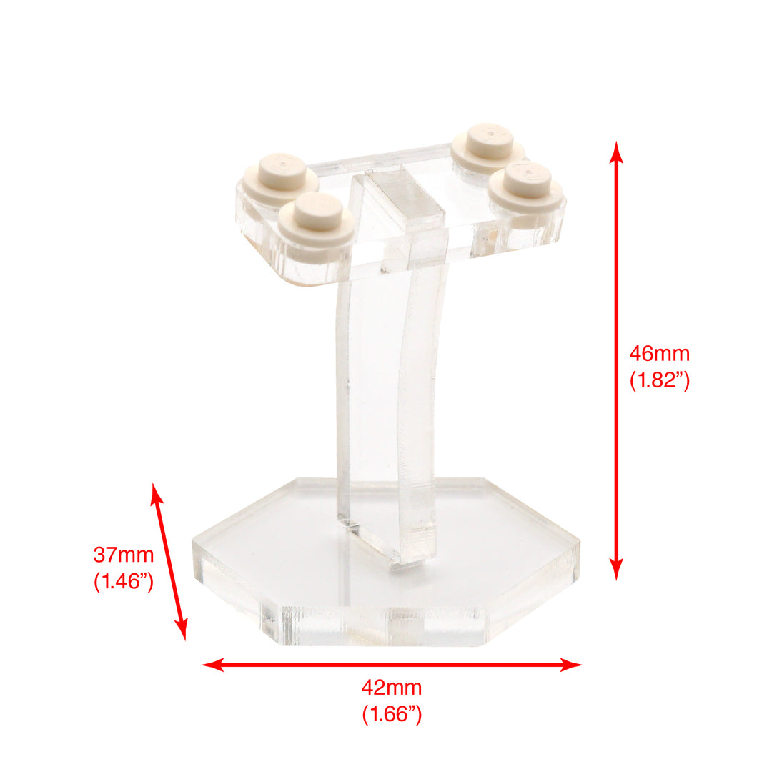 Display Stand for LEGO Star Wars TIE Advanced Mini-Build (30727)