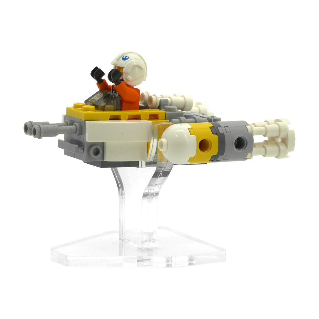 Brickcessories  Display Stand for 75162 - Y-Wing Microfighter