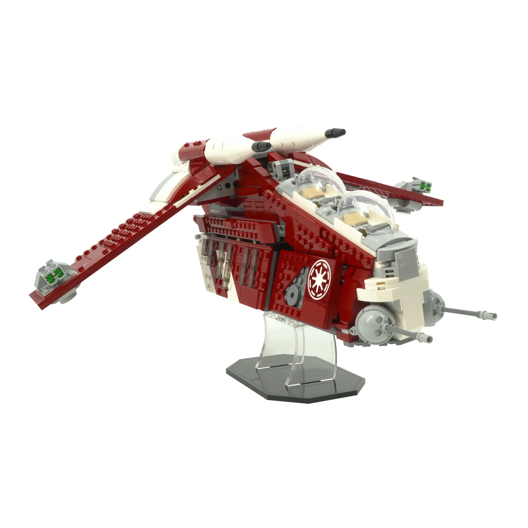 Display Stand for 75354 - Coruscant Guard Gunship – Brickcessories
