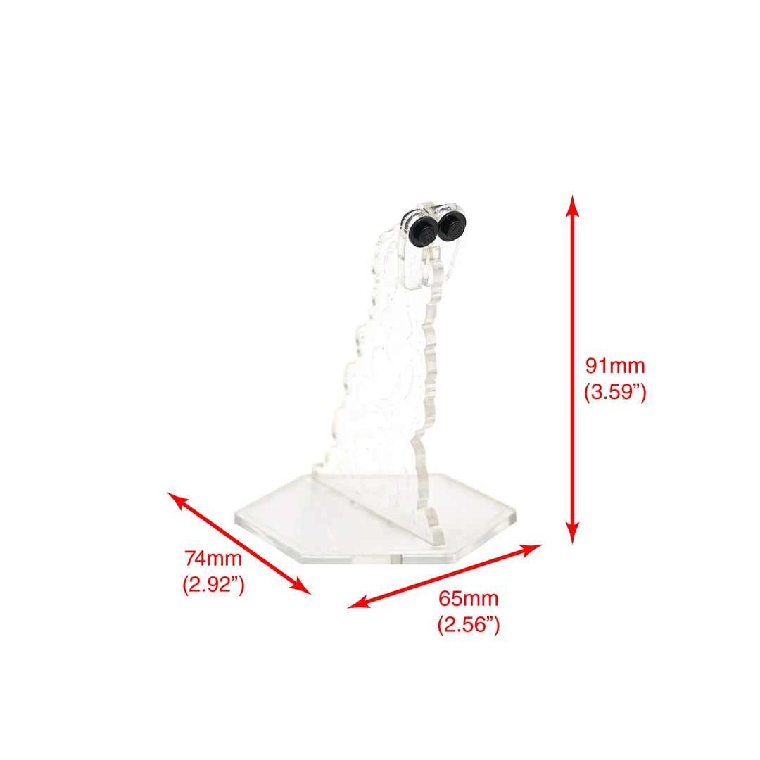 Brickcessories  Dynamic Minifig Stand (Smoke)