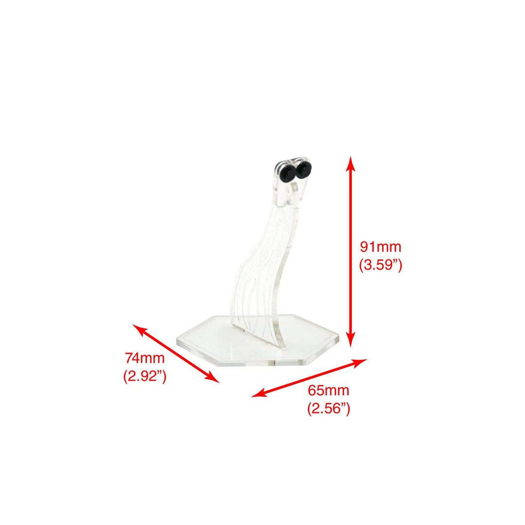 Brickcessories  Dynamic Minifig Stand (Swoosh)