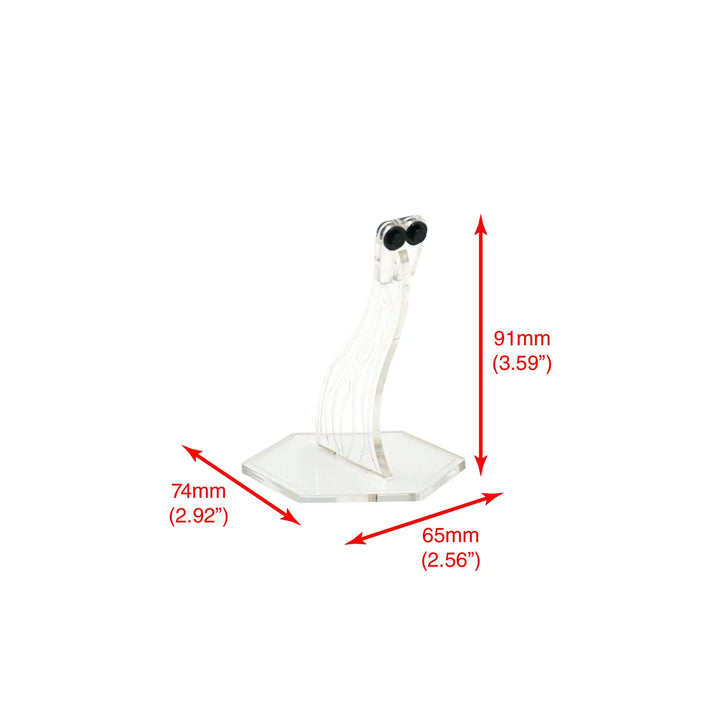 Brickcessories  Dynamic Minifig Stand (Swoosh)