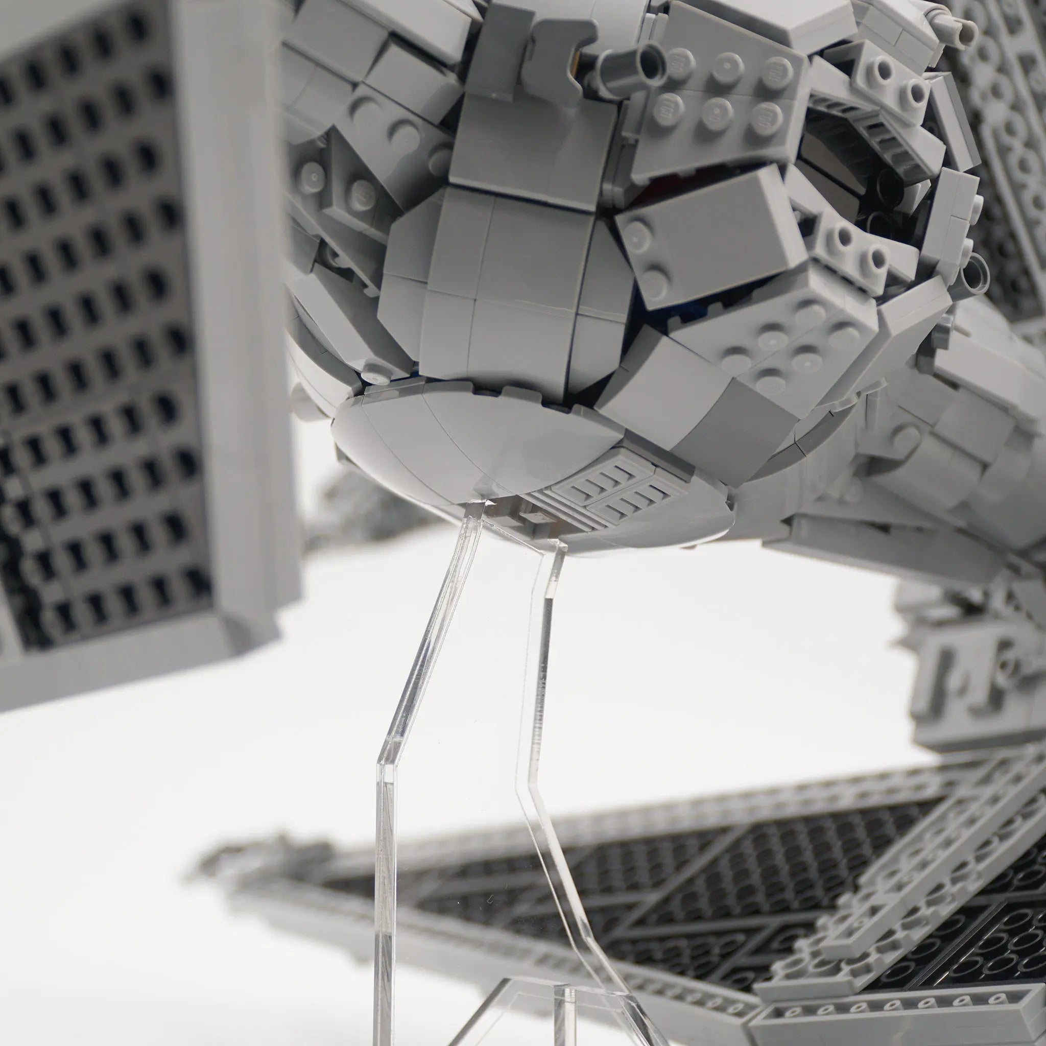 Acrylic Display Stand for LEGO 75382 TIE Interceptor | Brickcessories