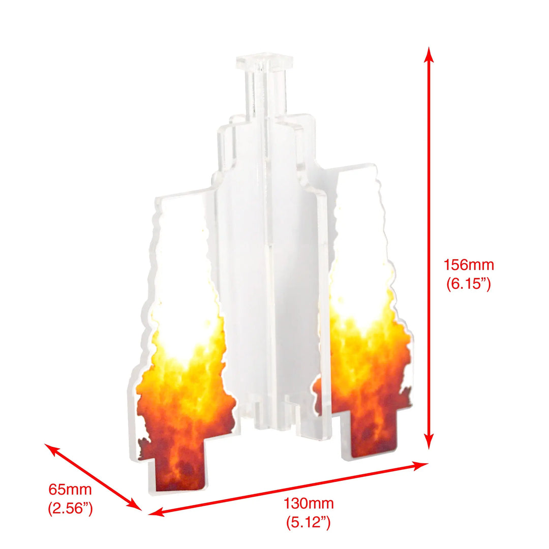 Display Case for LEGO Icons NASA Artemis Space Launch System (10341)