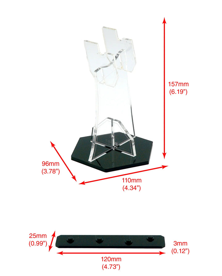 Brickcessories  Display Stand for 75401 - Ahsoka's Jedi Interceptor