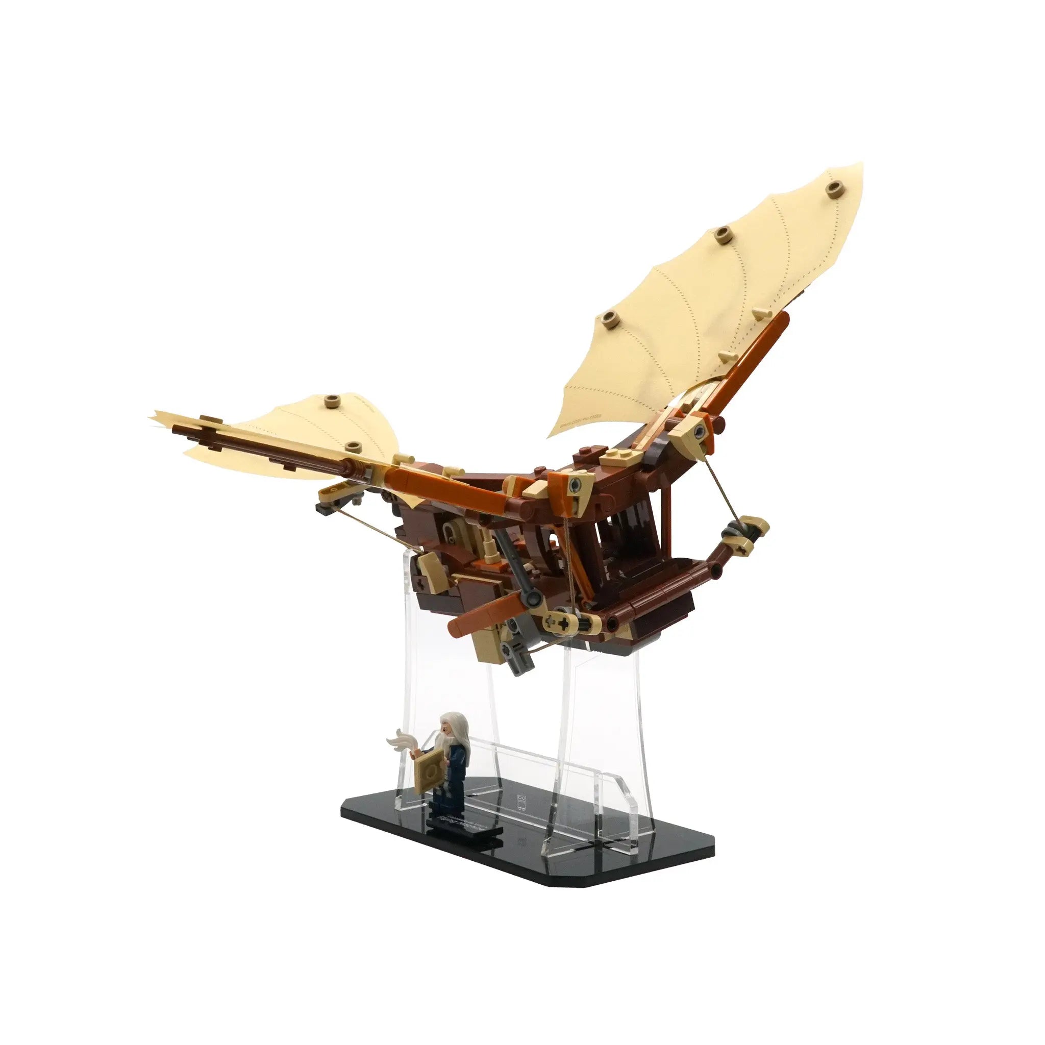 Acrylic Display Stand for LEGO 10363 Leonardo da Vinci's Flying