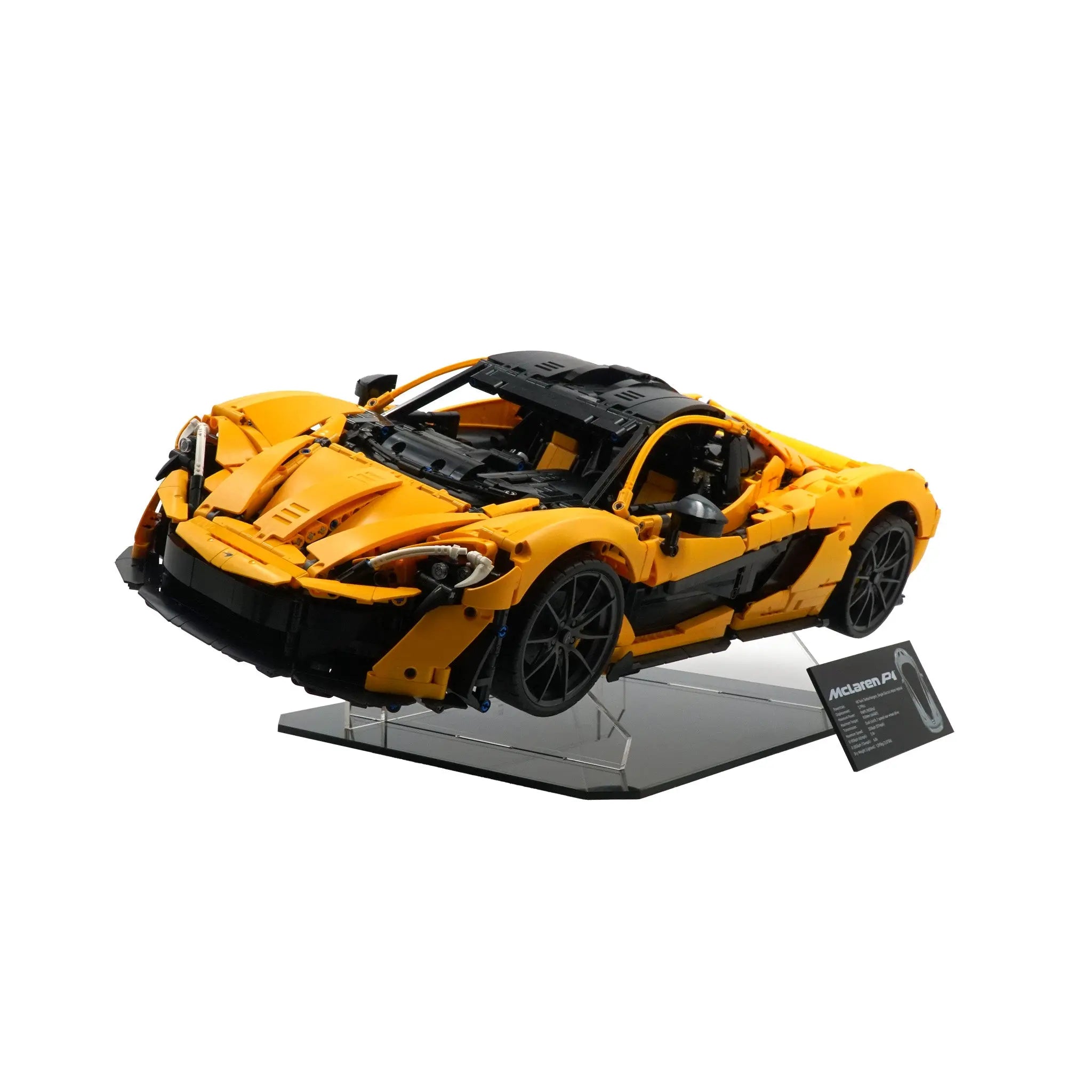 Acrylic Display Stand for LEGO 42172 McLaren P1 | Brickcessories