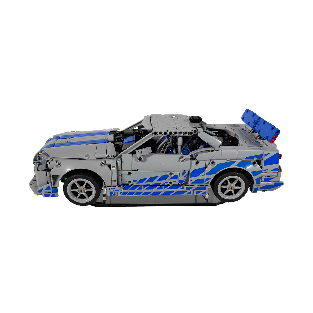 Display Stand for 42210 - 2 Fast 2 Furious Nissan Skyline GT-R (R34) Car