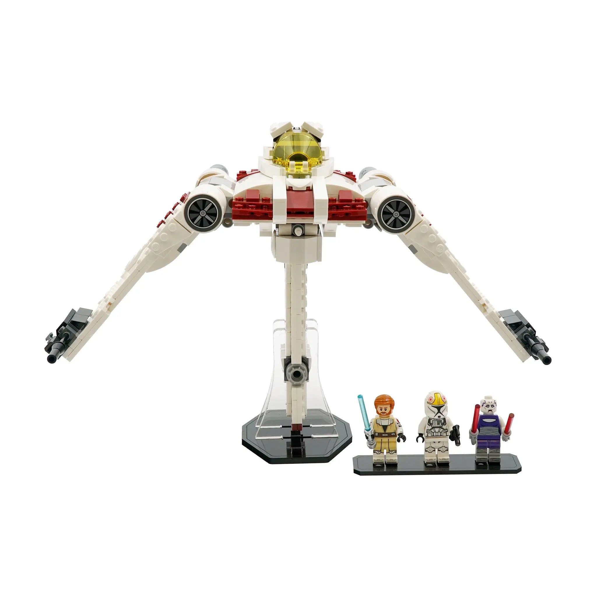 Acrylic Display Stand for LEGO 75432 V-19 Torrent Starfighter