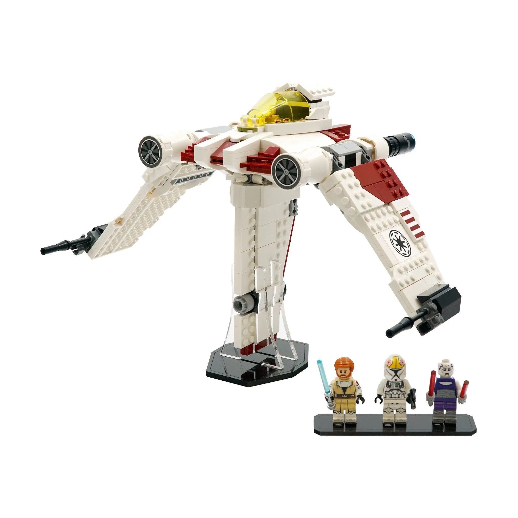 Display Stand for 75432 - V-19 Torrent Starfighter – Brickcessories