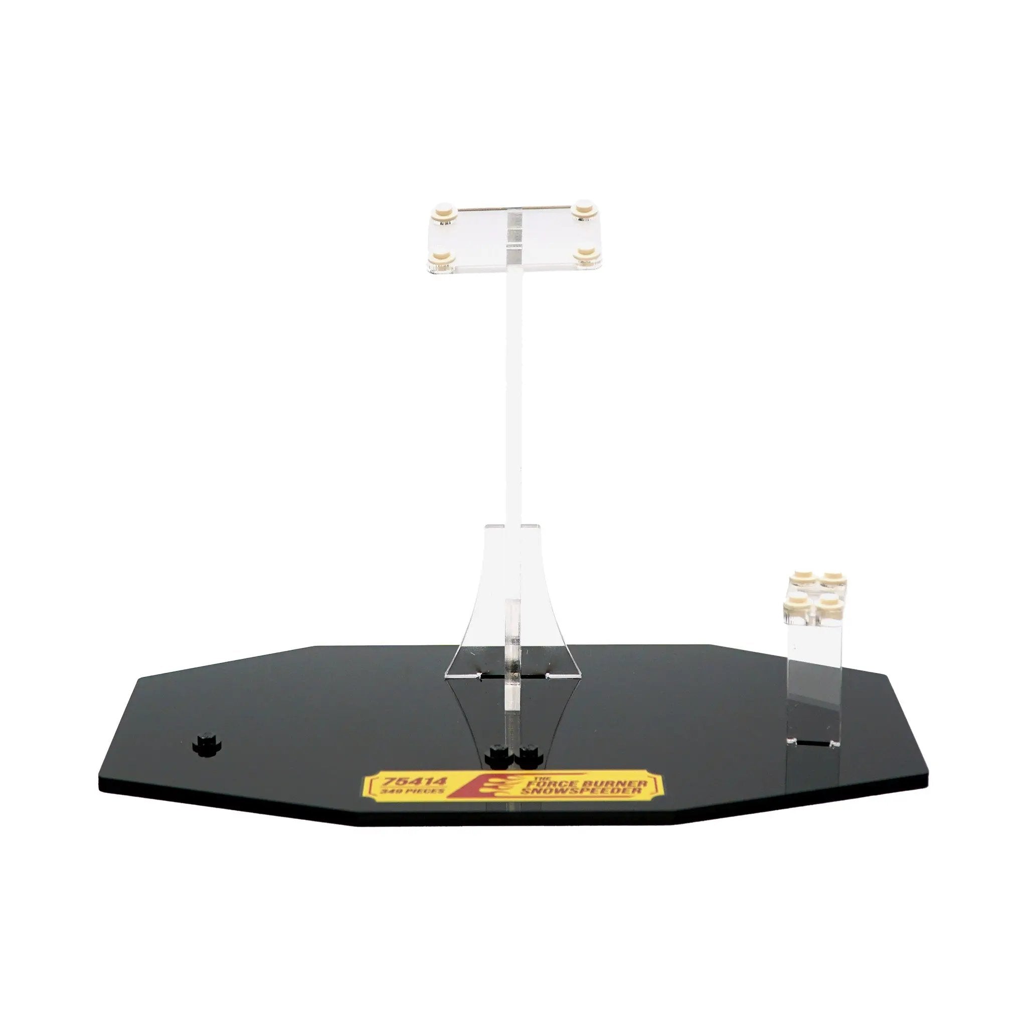 Acrylic Display Stand for LEGO 75414 The Force Burner Snowspeeder