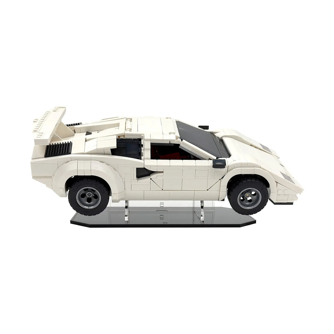 Display Stand for LEGO Icons Lamborghini Countach 5000 Quattrovalvole (10337)