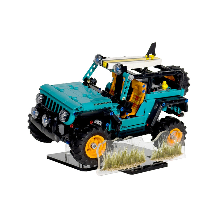 Display Stand for LEGO Technic Jeep Wrangler Rubicon SUV (42227)