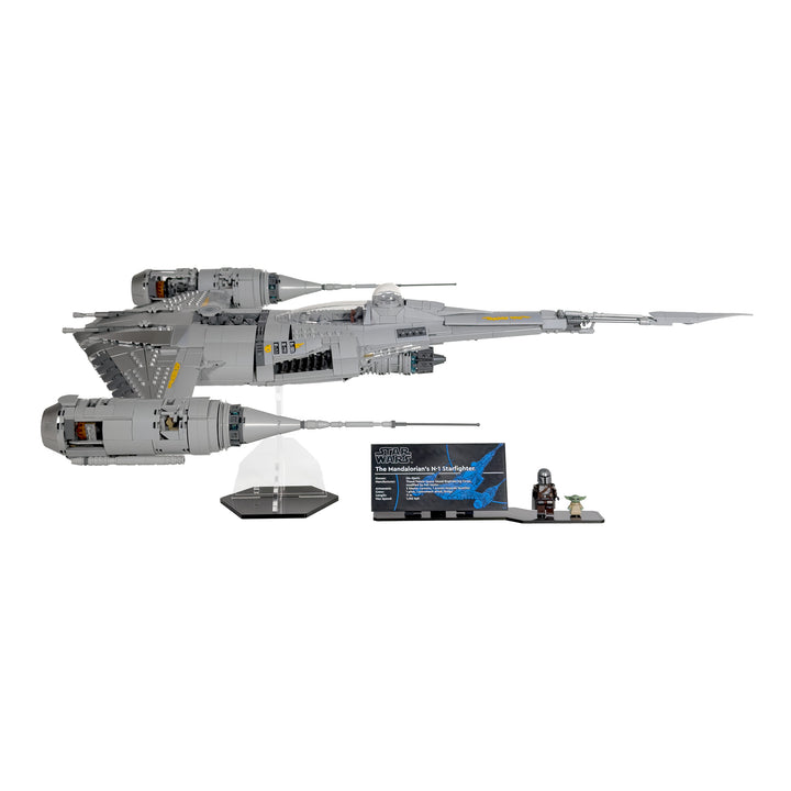 Display Stand for LEGO Star Wars The Mandalorian's N-1 Starfighter UCS (75442)