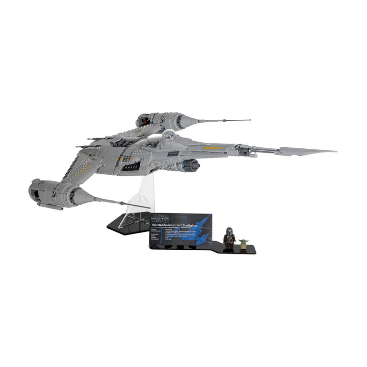 Display Stand for LEGO Star Wars The Mandalorian's N-1 Starfighter UCS (75442)