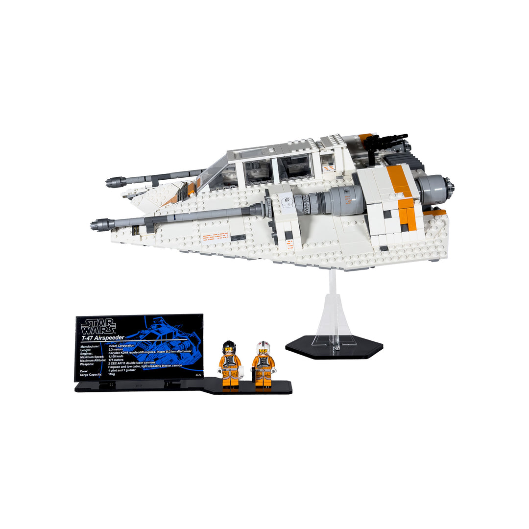 Display Stand for LEGO Star Wars Snowspeeder UCS (75144)