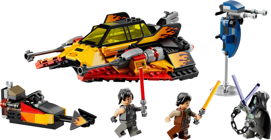 Display Stand for 75414 - The Force Burner Snowspeeder