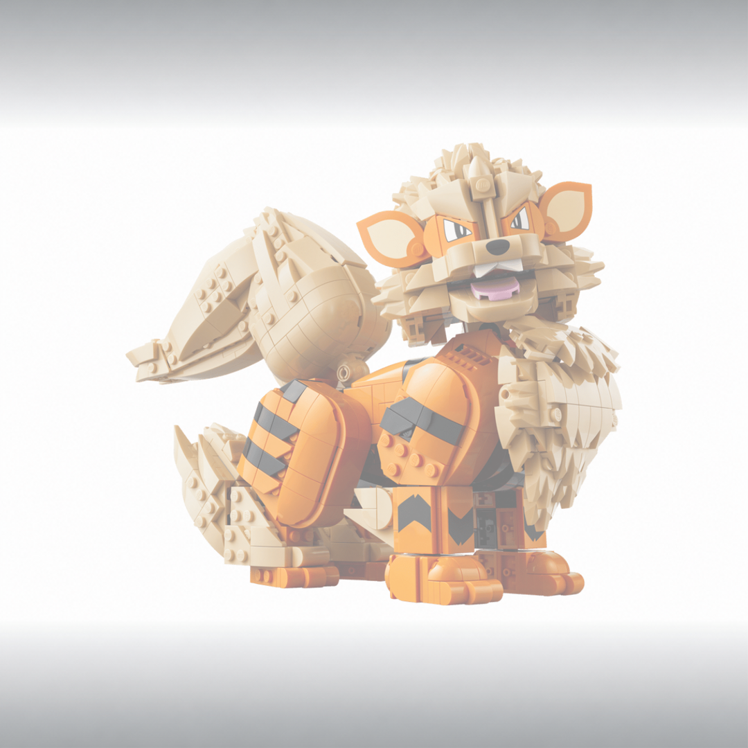 Display for LEGO Pokémon Arcanine (72160)