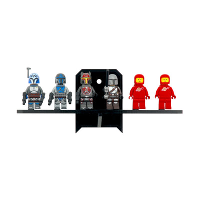 Wall-Mount Display Stand for LEGO® Minifigures