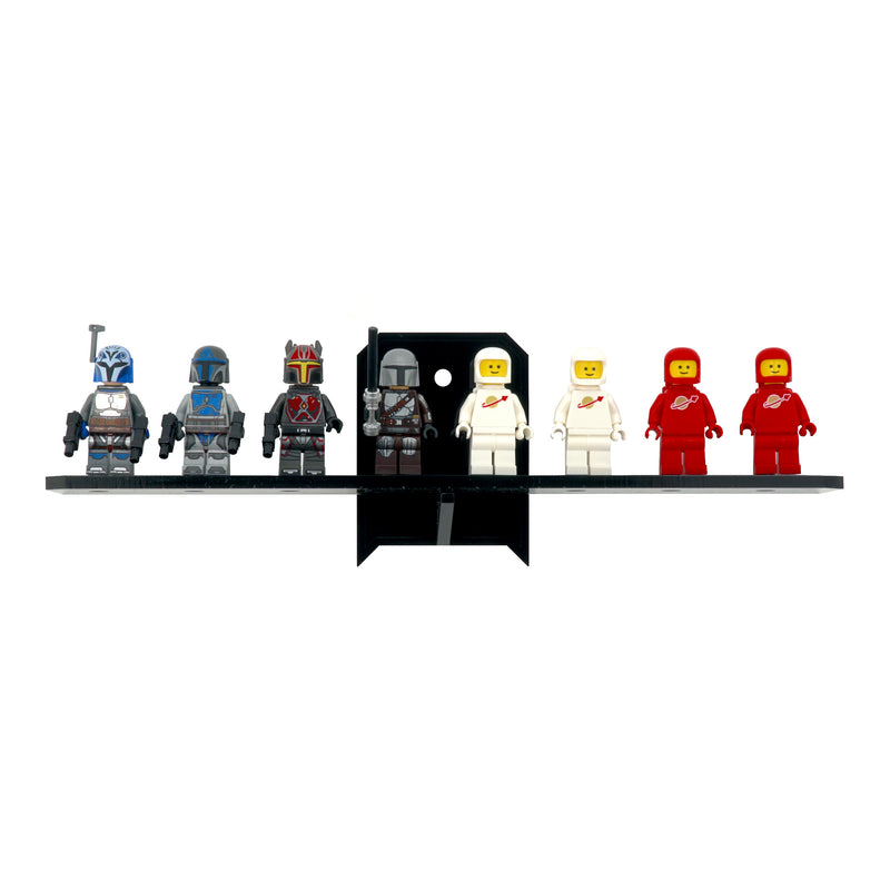 Wall-Mount Display Stand for LEGO® Minifigures