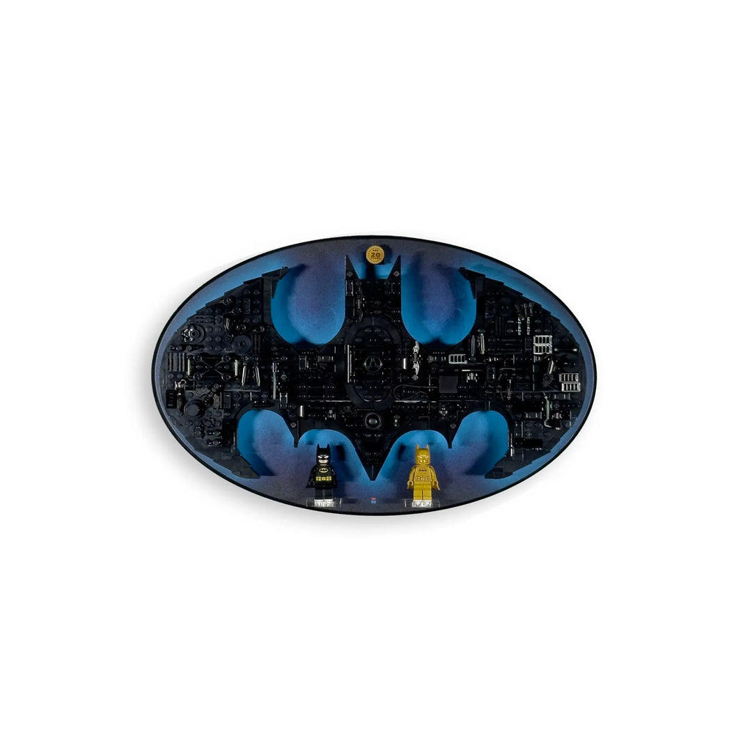 Wall-Mount Display Stand for LEGO Batman - Batman Logo (76330)