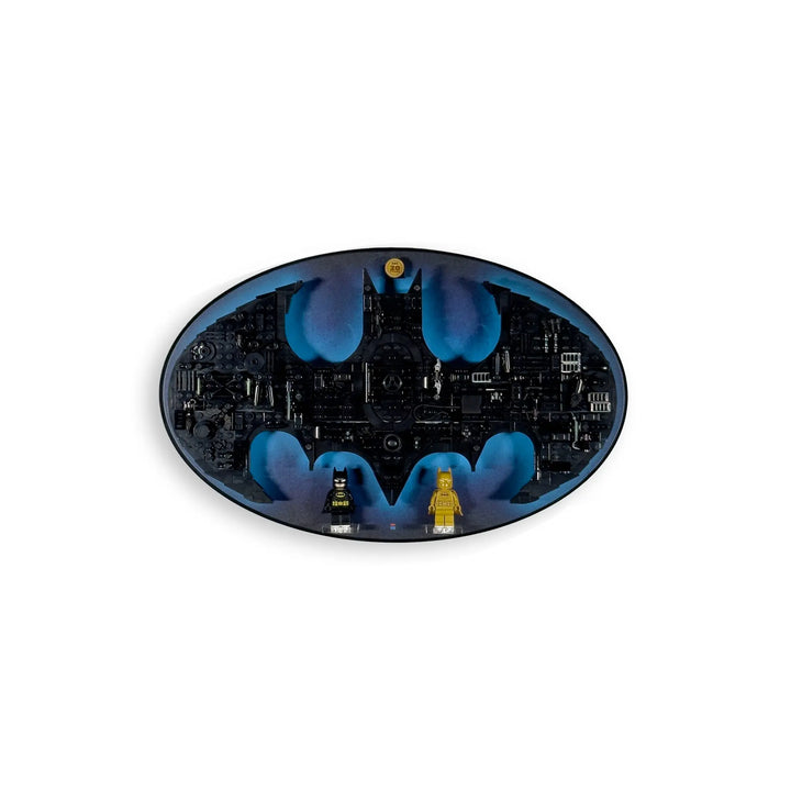 Wall-Mount Display Stand for LEGO Batman - Batman Logo (76330)