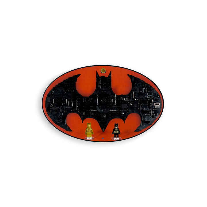 Wall-Mount Display Stand for LEGO Batman - Batman Logo (76330)