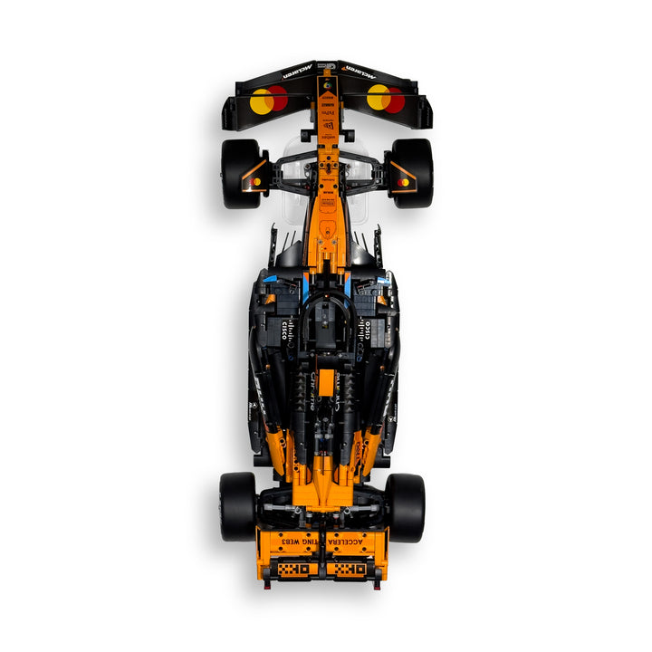 Wall-Mount Display Stand for LEGO Technic McLaren MCL39 F1 Car (42228)
