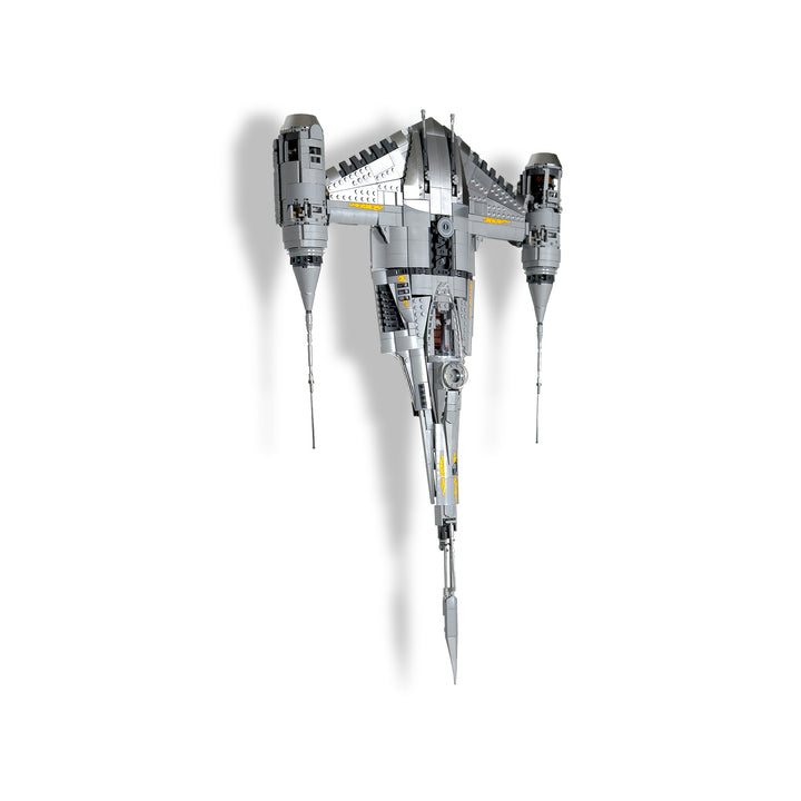 Wall-Mount Display Stand for LEGO Star Wars The Mandalorian's N-1 Starfighter UCS (75442)
