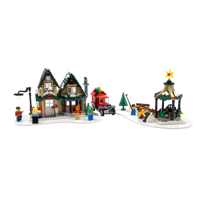 Brickcessories  Display Base for 10222 - Winter Village Post Office