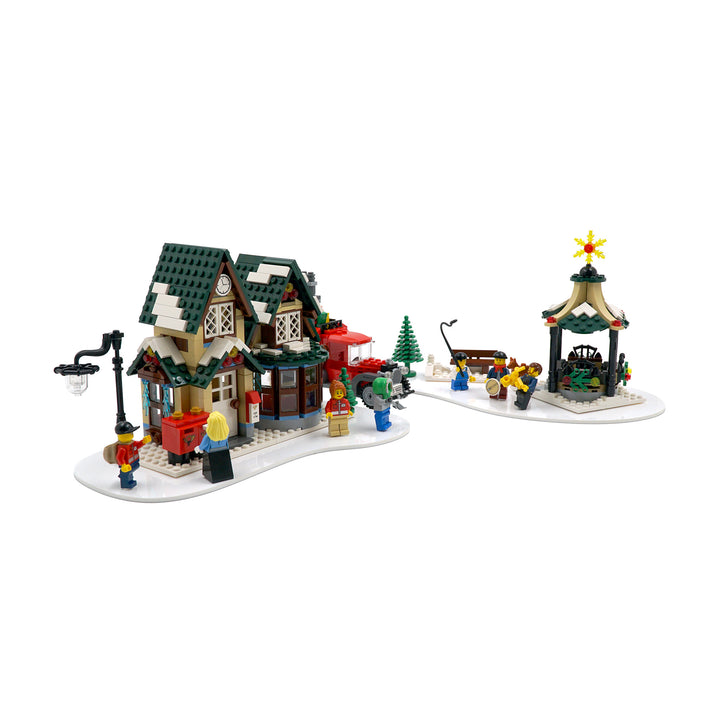 Brickcessories  Display Base for 10222 - Winter Village Post Office