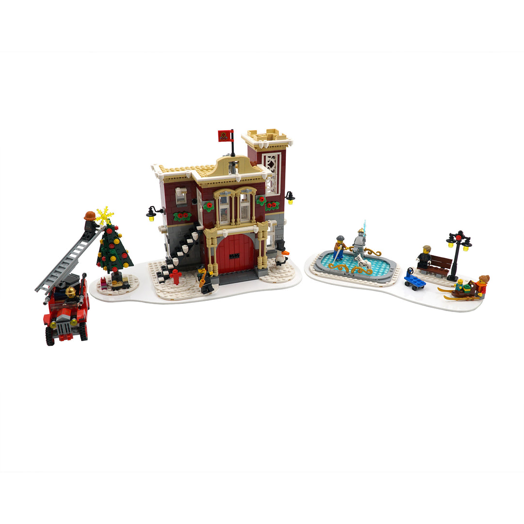 Display Base for 10263 - Winter Village Fire Station