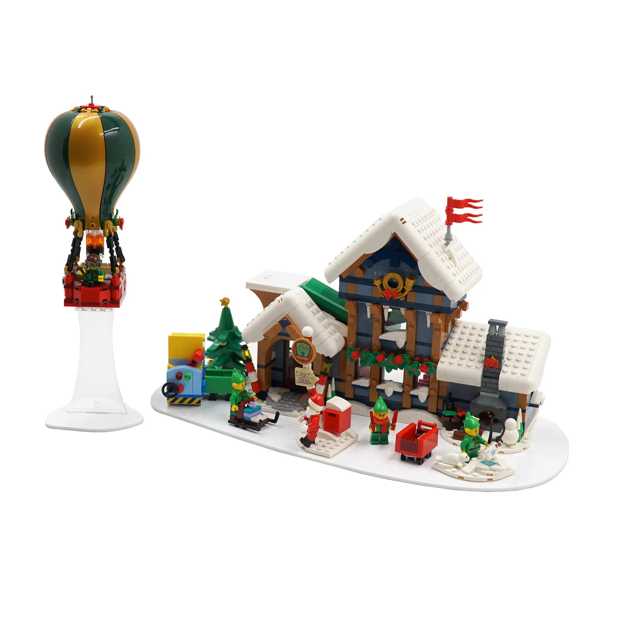 Display Base for 10339 Santa s Post Office Brickcessories