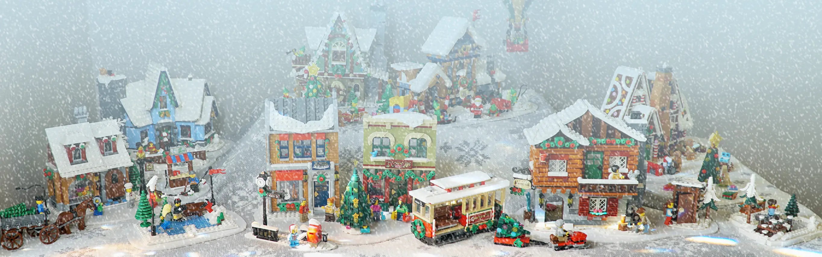 LEGO Winter Village Custom Display Bases Brickcessories