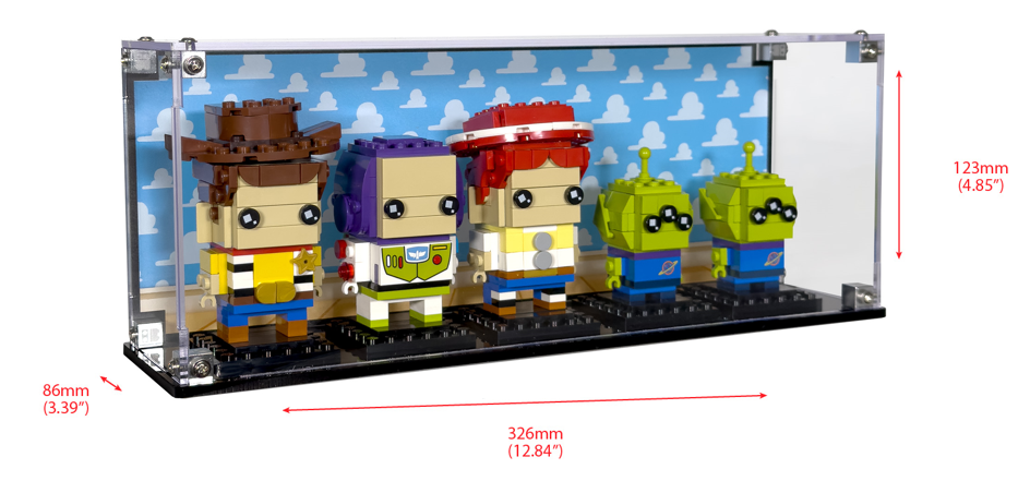 Display Case for LEGO BrickHeadz Toy Story (40860)