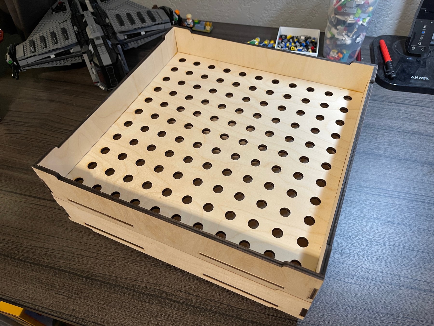 Stacking Lego Sorting Trays / Brick Sorter by scrith