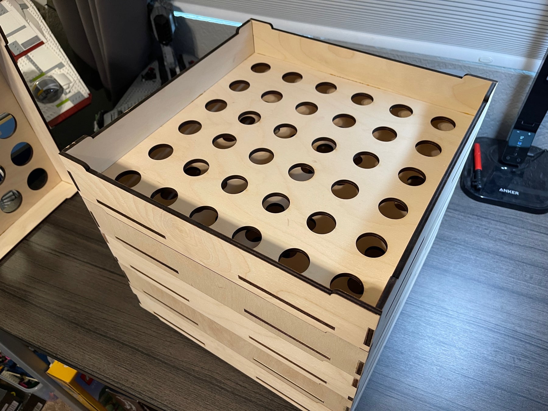 Stacking Lego Sorting Trays / Brick Sorter by scrith
