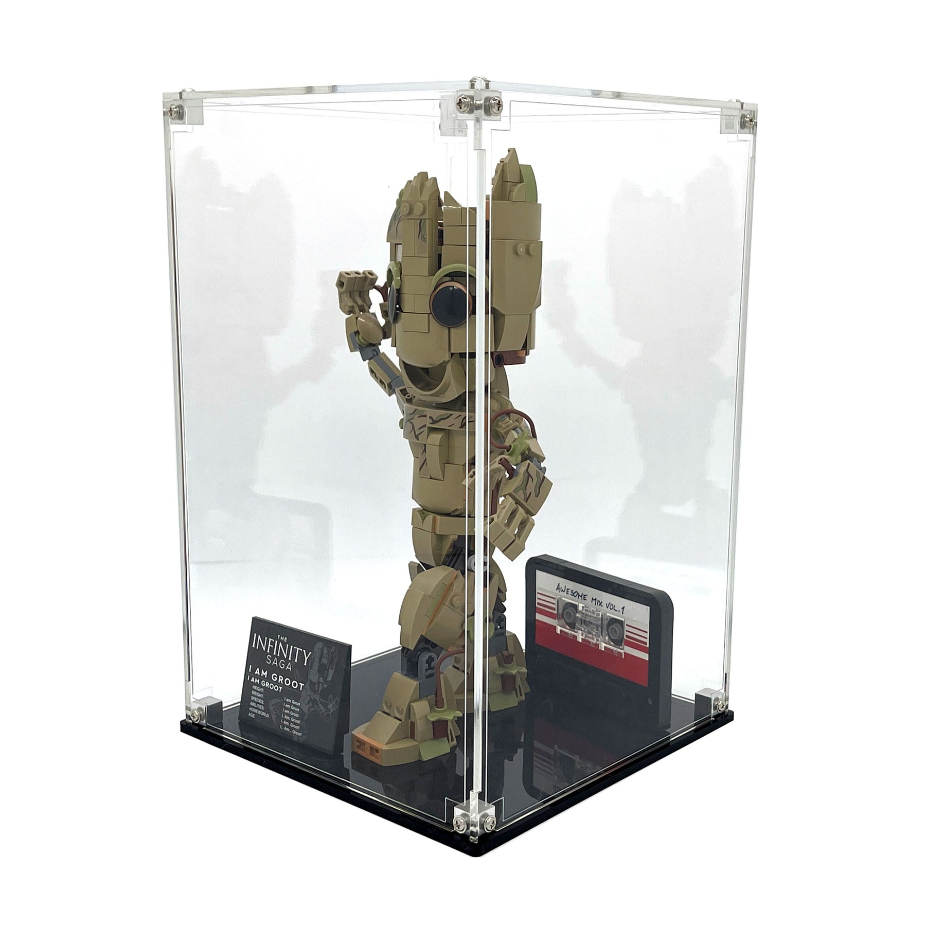 Acrylic Display Stand for the LEGO® MARVEL I Am Groot 76217 