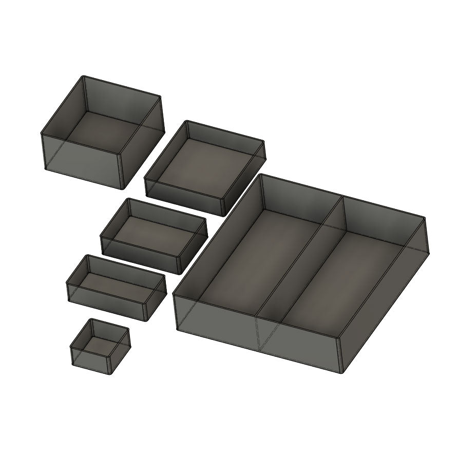 Brick Organizers for Popular Alex Drawers (3D Print Files)